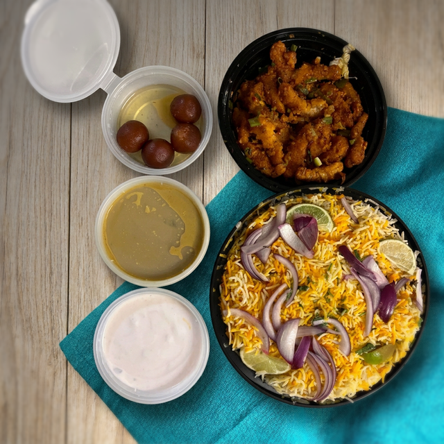 (FMP)veg kheema biryani.