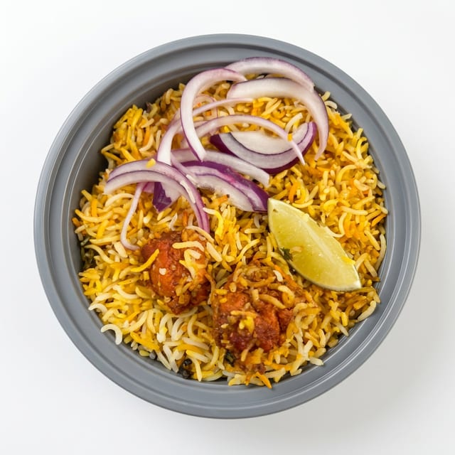Boneless Chicken Biryani.